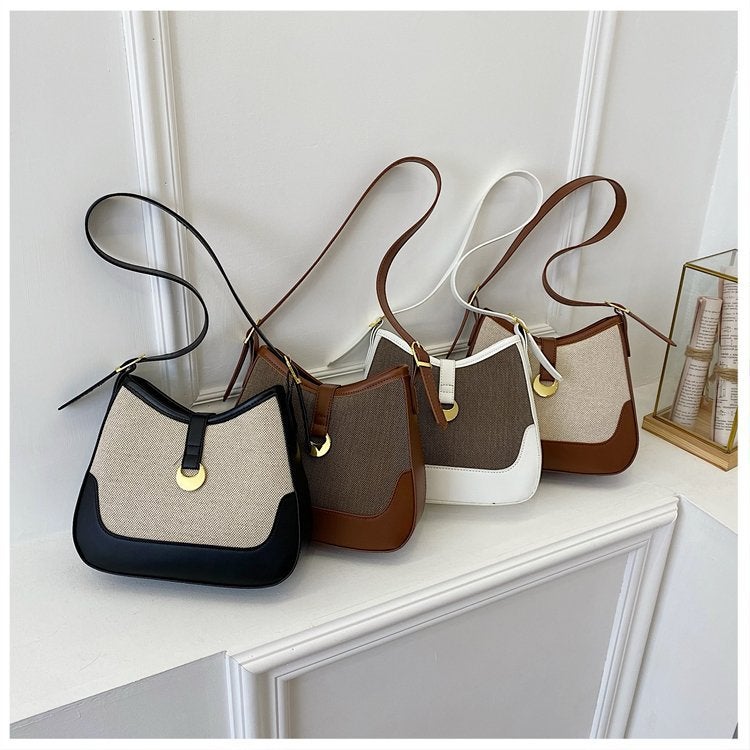 One-Shoulder Casual Canvas Tote Bag Popular Bag 2023 New Large Capacity Oxford Simple Women'S Handbag - Image 5