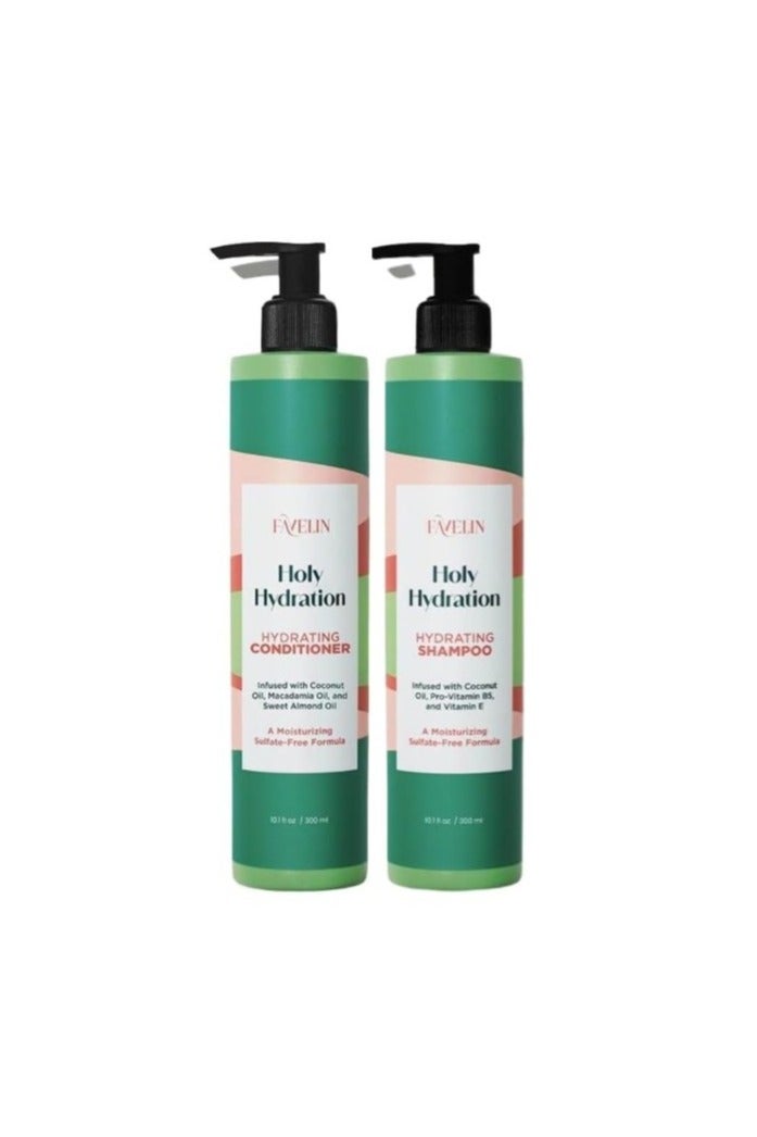 ڤاڨلين مجموعة فافيلين هولي هايدريشن | شامبو 300 مل وبلسم 300 مل