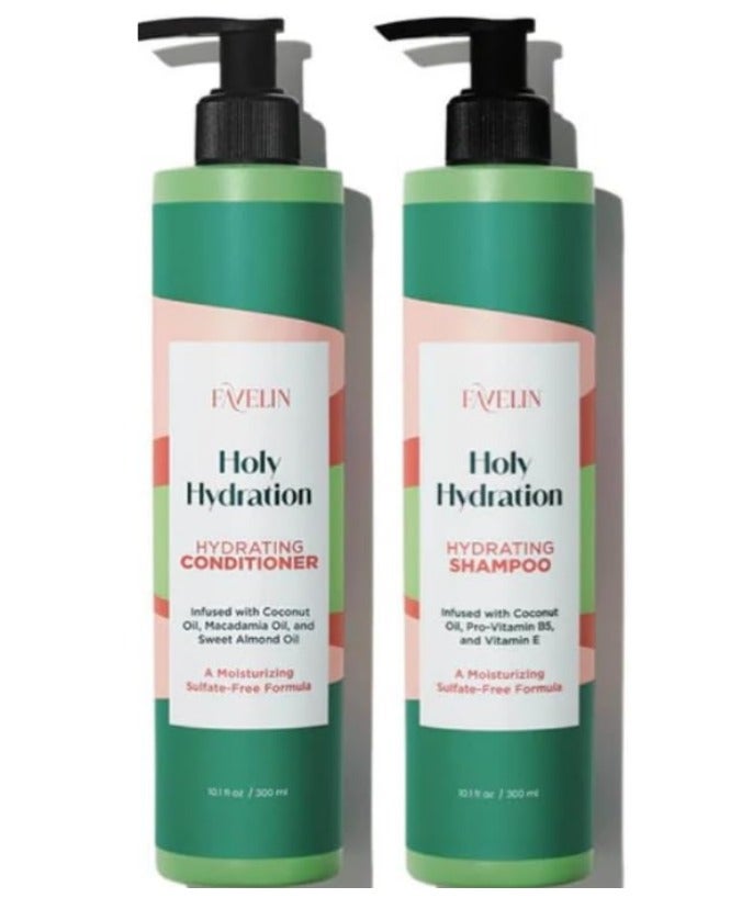 مجموعة فافيلين هولي هايدريشن | شامبو 300 مل وبلسم 300 مل