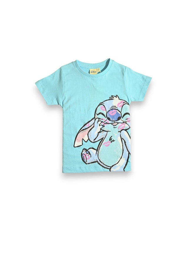 LILO & STITCH GIRLS T-SHIRT & SHORT SET‬ - Image 2