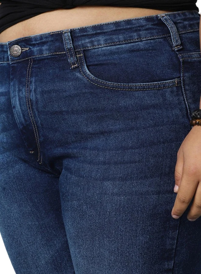 HIGH STAR  Women Indigo Jeans for Women | Best Price UAE