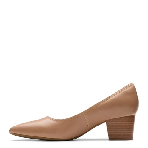 Clarks Collection Women's Ellanie Hope Pump, Warm Beige, 7.5 W US - Image 3