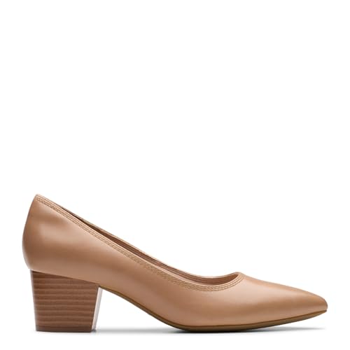 Clarks Collection Women's Ellanie Hope Pump, Warm Beige, 7.5 W US - Image 2
