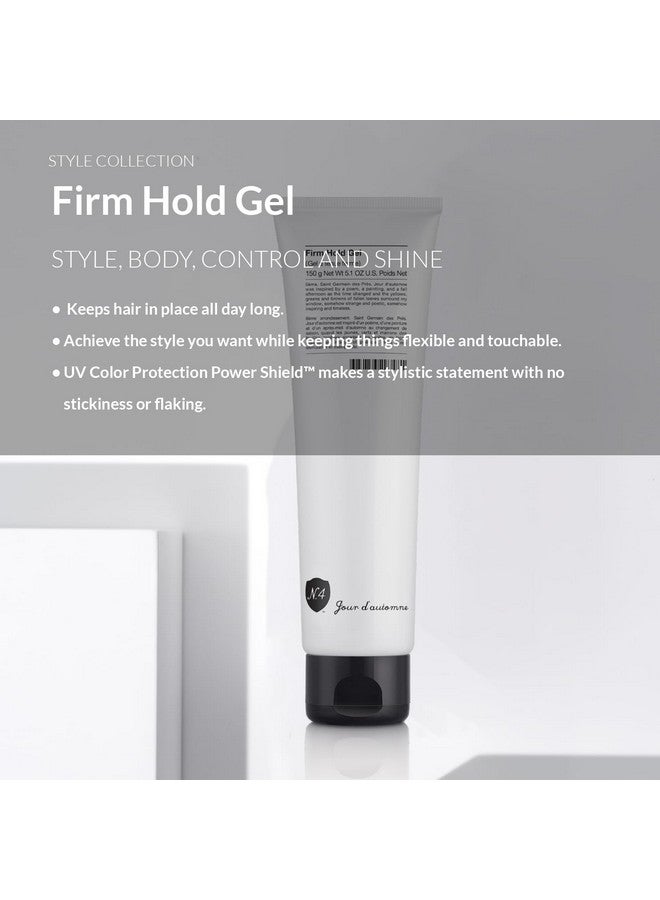Number 4 Firm Hold Hair Styling Gel Hair Gel For Men And Women Hair Styling Products 5.1 Oz - Image 5