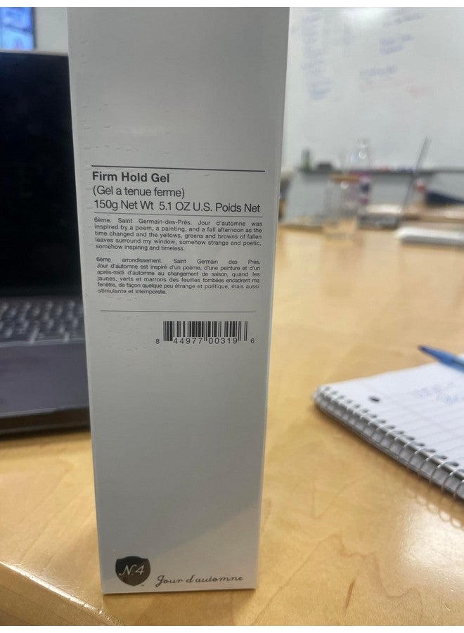 Number 4 Firm Hold Hair Styling Gel Hair Gel For Men And Women Hair Styling Products 5.1 Oz - Image 3