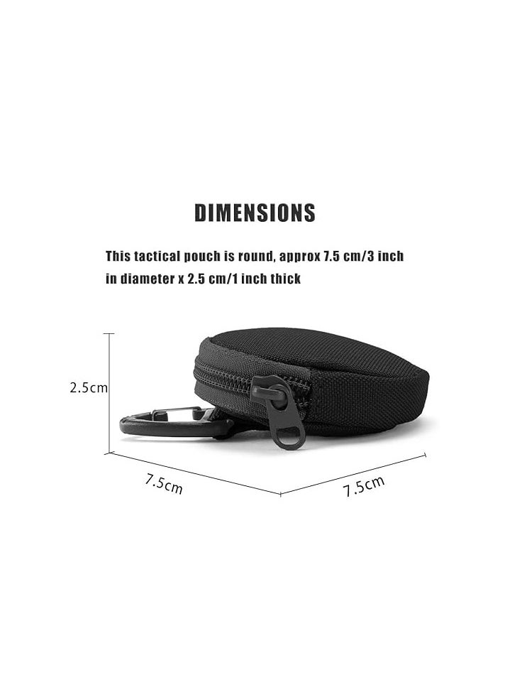 Oasisgalore Coin Pouch, Small Coin Purse Keychain,Little Change Wallet, Wireless Headset Pack.  - Image 3