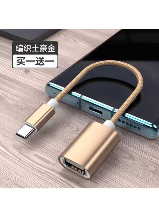 Otg Adapter Typec To Usb3.0 Data Cable Android Interface Converter Suitable For Huawei Apple Ipad Flat - Image 1