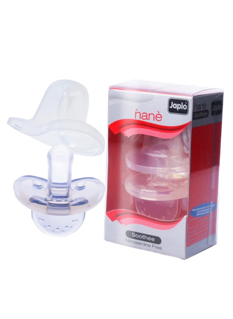 Japlo Japlo Nana silicon soother PBA and nitrosamine free (  pacifier with cover )  - Image 2