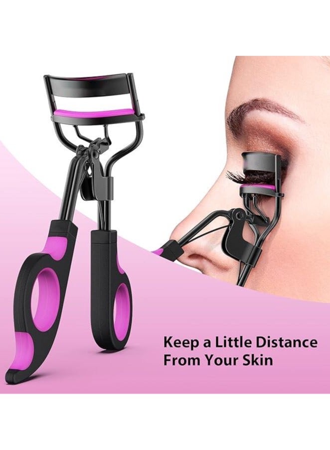 Eyelash Curler, Lash Curler with 5 Extra Silicone Replacement Pads, Achieve Perfect Curls in 5 Seconds - Image 4