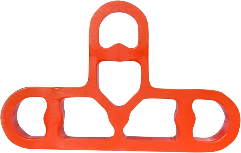JINYO Red Color 10mm 3/8 inch Thin Brick Veneer Spacer Concrete Americana Classic Red Brick Spacer Old Mill Wall Spacer Brick Panels Spacer Clips Bricklaying Tools Clips Thick Tile Spacer - Image 1
