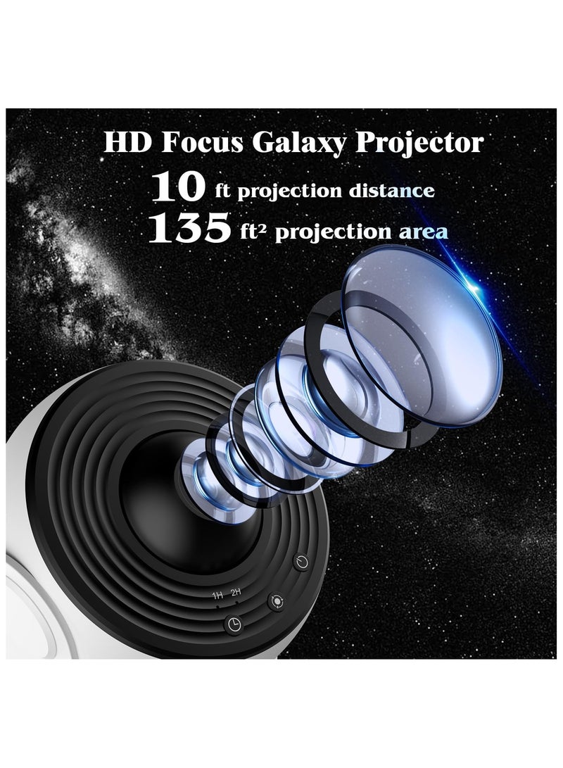 Star Projector,Planetarium Projector Galaxy for Bedroom,360 Degree Rotation Night Light with 4K Replaceable 12 Discs Large Projection Area Sky Kids Adults Gifts.  - Image 3