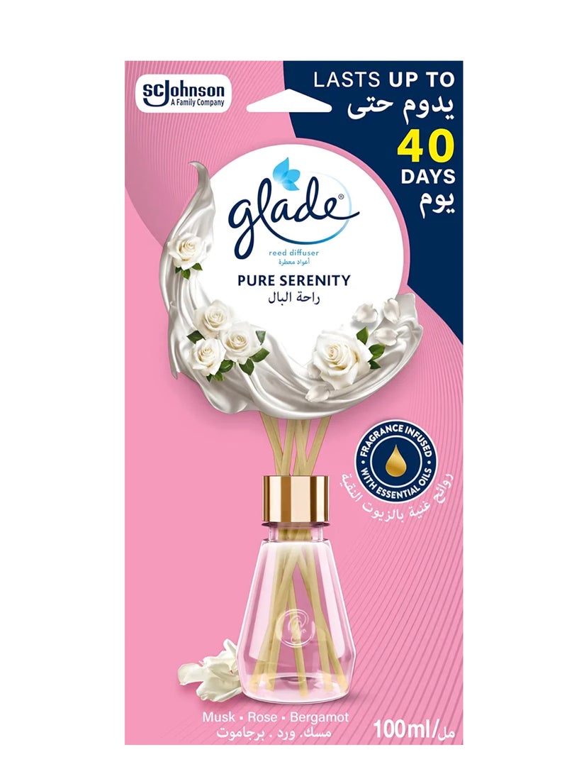 Glade Reed Diffuser Pure Serenity 100 ml - Image 1