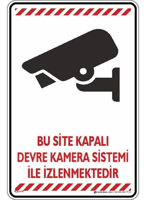 ISG Sign This Site is Monitored with a Closed Circuit Camera System