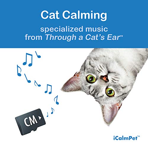 iCalmCat آي كالم بيت | من خلال أذن القط: تهدئة القطط | بطاقة ميكرو SD | 3 ساعات | موسيقى متخصصة لتهدئة توتر القطط - Image 3