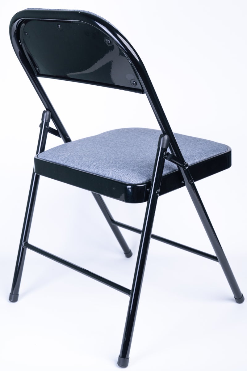 Folding Chair With Padded Seats Multi-functional Portable Chair For Home Dining Office Outdoor Fishing - Image 5