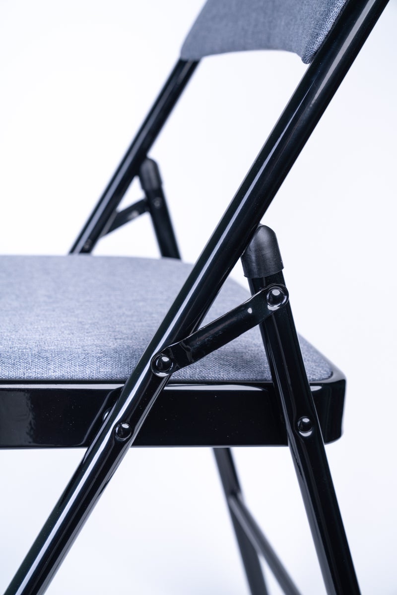 Folding Chair With Padded Seats Multi-functional Portable Chair For Home Dining Office Outdoor Fishing - Image 3