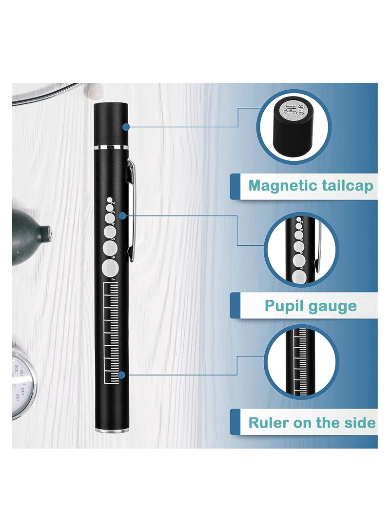 Rechargeable Mini Flashlight, USB Dual Light Source Pocket Small Handy LED Torch Pen Flashlight - Image 5