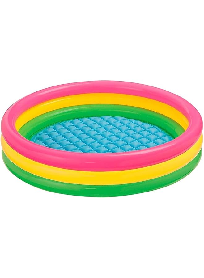 انتكس حمام سباحة قابل للنفخ 3 حلقات للأطفال 33 سم 57422Np