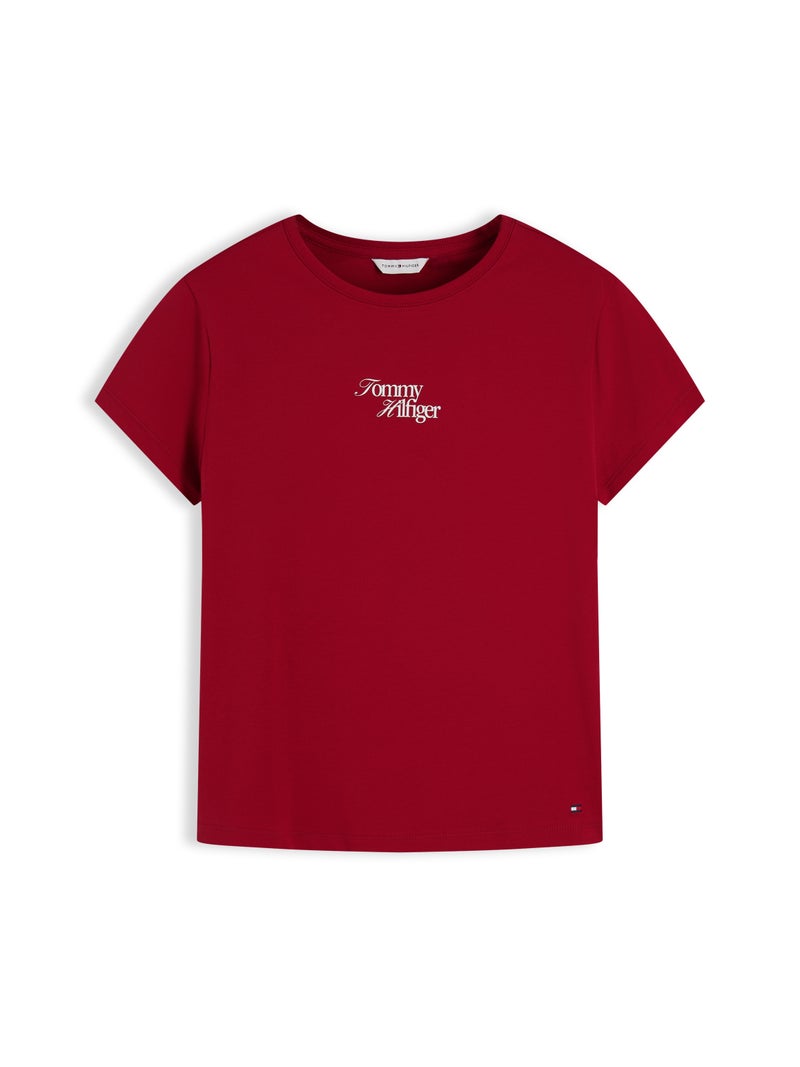 TOMMY HILFIGER Slim T-shirt with TH logo - Image 5