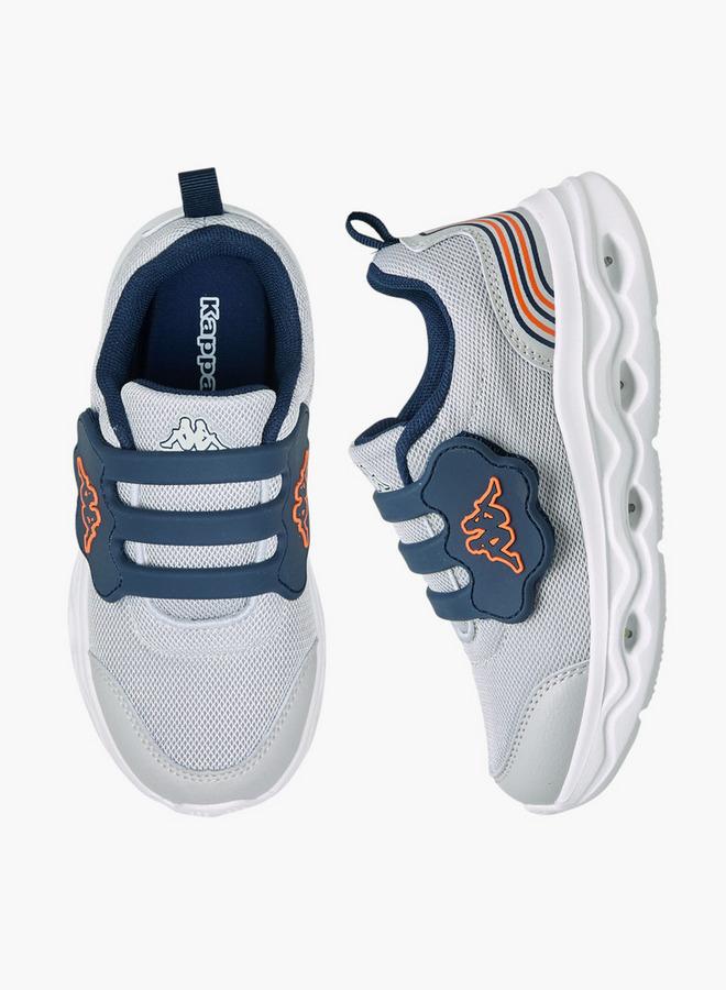 Kappa Low Top Sneakers With Hook & Loop Closure, Light-Up - Image 1