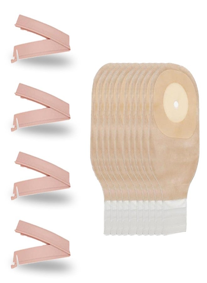 MED Slim Ostomy Pouch System with Transparent Colostomy Bag & Reusable Clamp | Odour Control (10) - Image 2