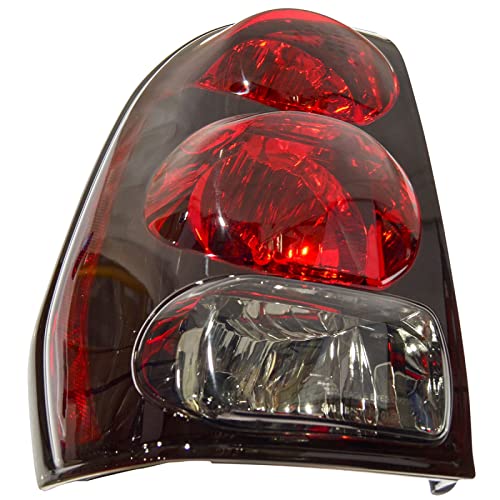 TRQ Left Rear Tail Light Assembly Drivers Side Compatible with 2002-2009 Chevrolet Trailblazer 2002-2006 Trailblazer EXT GM2800150 - Image 1