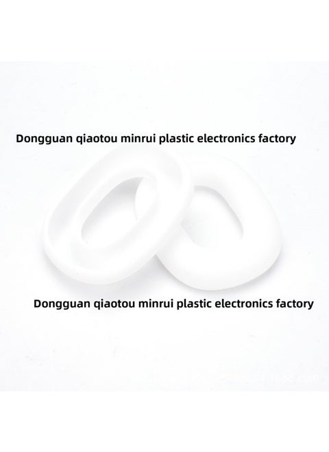 Digital Computer/bluetooth Headset Case/bluetooth Headset Shell Protective Cover For Airpods Pro-Color:Ear Cap White-Model:Applicable To Airpods Max