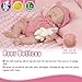 Vollence 8 inch Mini Silicone Baby Dolls Cute Realistic Newborn Preemie Miniature Babies for Kid Birthday Gifts  Girl - Image 4