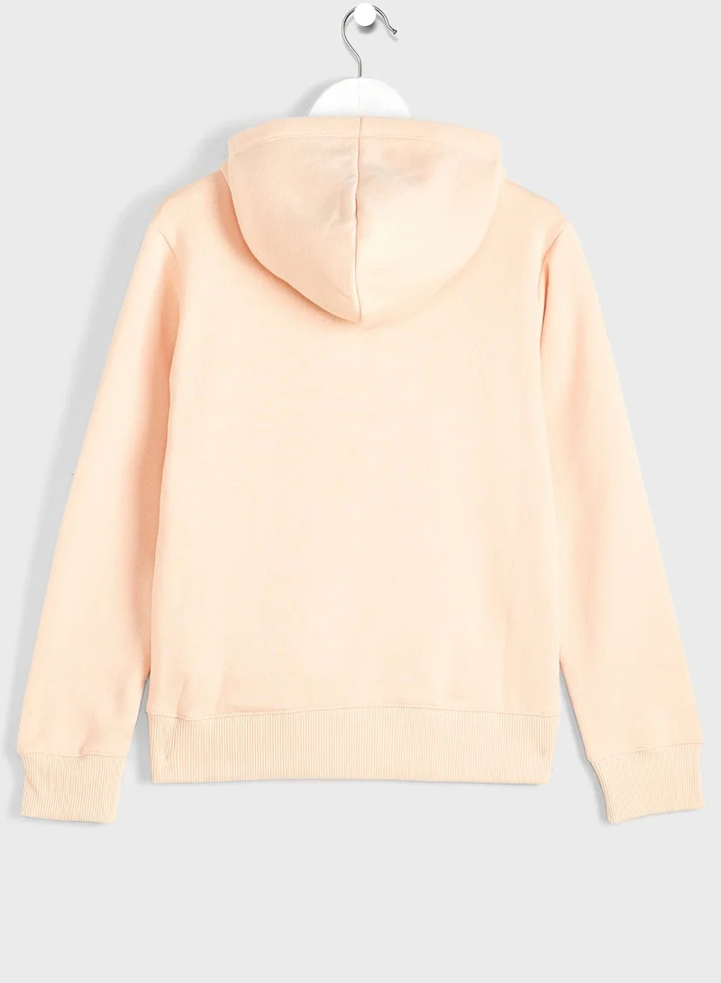 Champion Youth Logo Hoodie