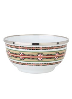 Alsaif Gallery Traditional white woodland bowl 12 cm 