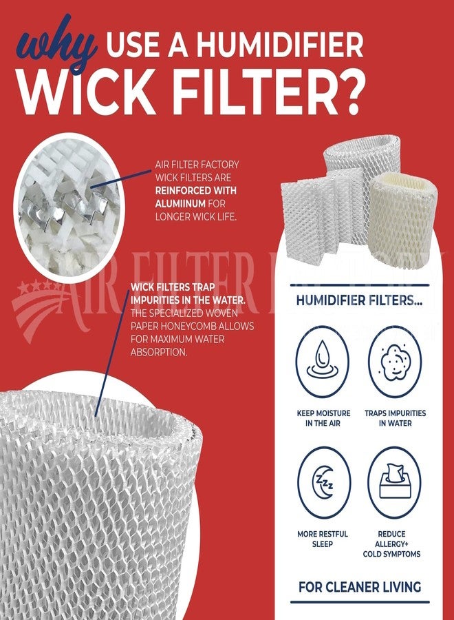 Air Filter Factory Wick Filter SCM1100, SCM1701, SCM1702, SCM1762, SCM2409 Replacement For Sunbeam Humidifier Wick Filter - Image 4