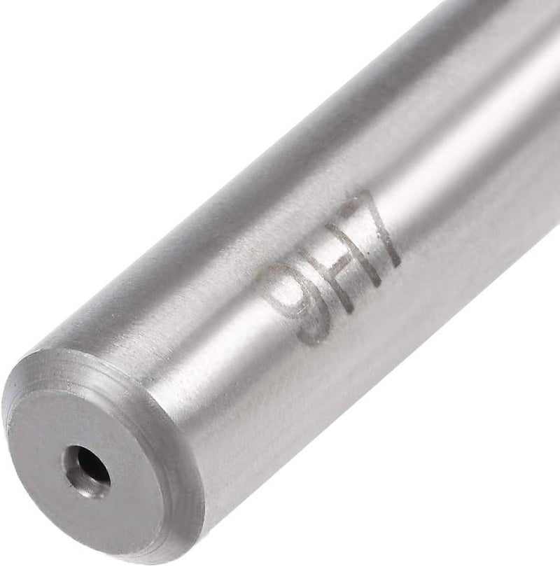 uxcell Chucking Reamer 9mm, H7 HSS Lathe Machine Reamer 6 Straight Flutes, Round Shank Milling Cutting Tool, Metric Reaming Drill Bit for Stainless Steel Metal Hole - Image 4