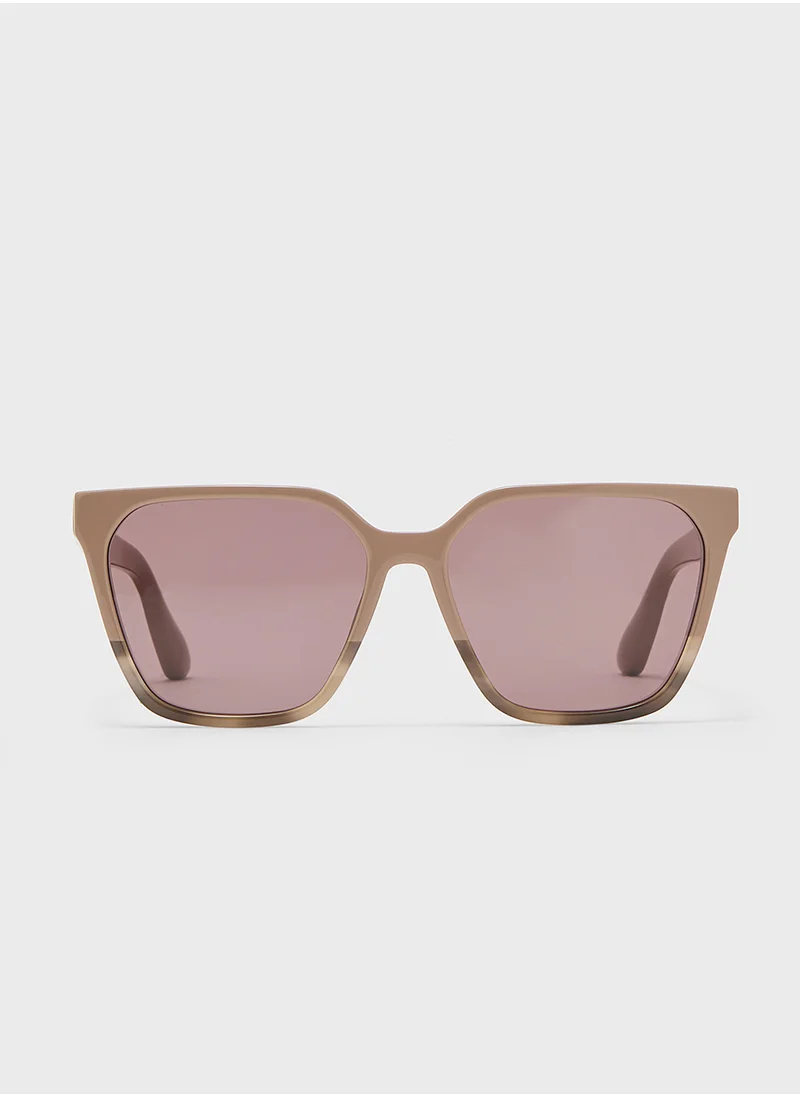 كالفن كلاين Modified Rectangle Sunglasses