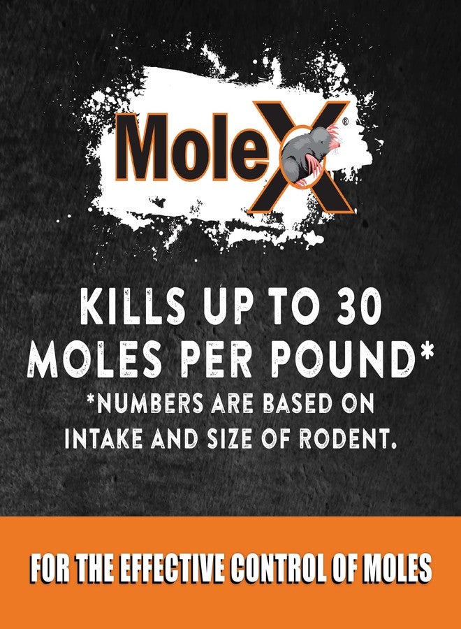 MouseX RatX EcoClear Products 620204, MoleX All-Natural Non-Toxic Humane Mole Killer Pellets, 8 oz. Bag - Image 3