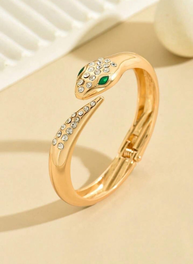 إيكوال اسوارة نسائية أنيقة وعالية الجودة مطلية باللون الذهبي عيار 18 - Image 1