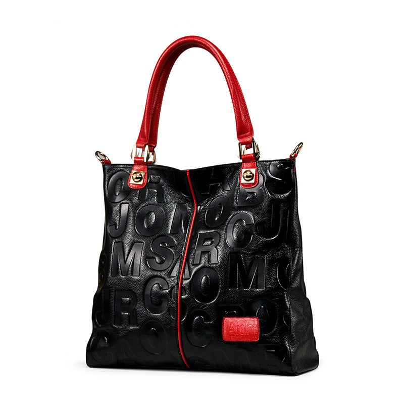 Women'S Bag Style Genuine Leather Women'S Bag Crossbody Shoulder Bag Women'S Large Capacity Tote Bag - Image 3