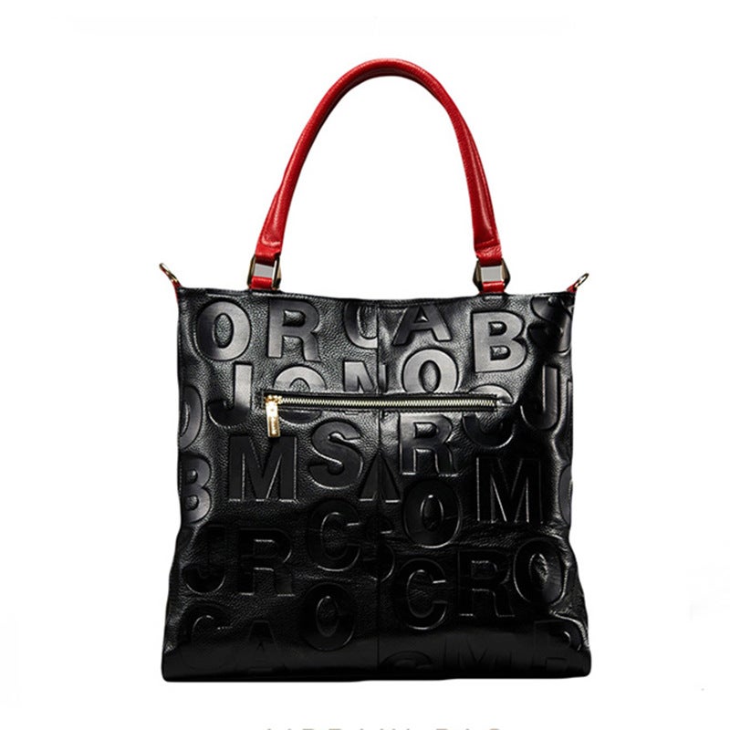 Women'S Bag Style Genuine Leather Women'S Bag Crossbody Shoulder Bag Women'S Large Capacity Tote Bag - Image 4