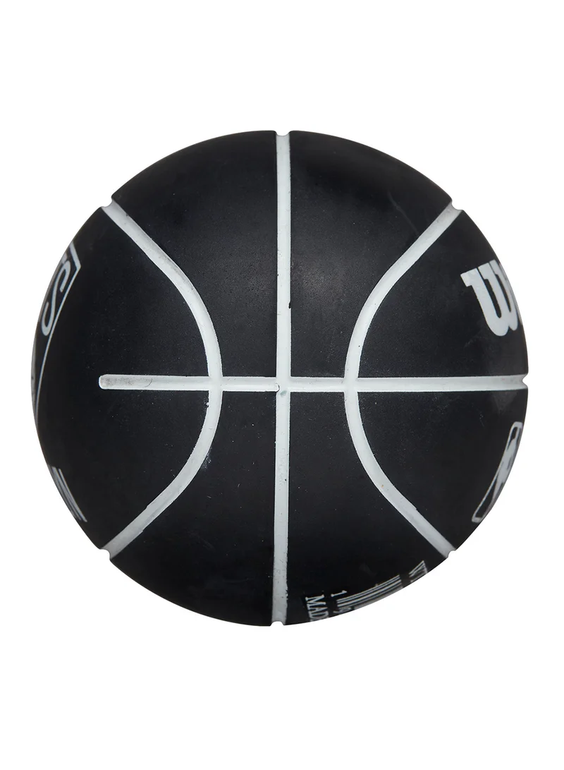 Wilson NBA Mini Dribbler Basketball - Brooklyn Nets - Super Mini - Black