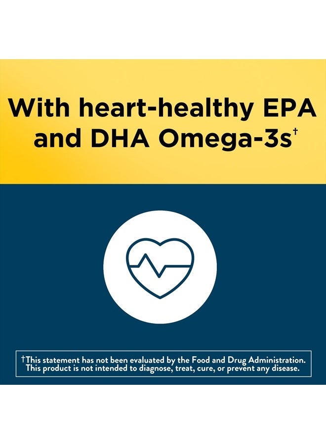 Nature Made Multivitamin for Him with Omega-3, Mens Multivitamins for Daily Nutritional Support, Multivitamin for Men, 150 Gummy Vitamins and Minerals, 75 Day Supply - Image 3