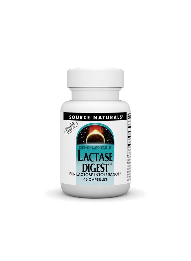Source Naturals, Inc. Lactase Digest* - 45 VegCap - Image 1