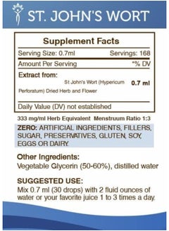 Secrets of the Tribe St. John'S Wort Tincture Liquid Extract, Saint John'S Wort Hypericum Perforatum Dried Herb 4 Fl Oz  - Image 4