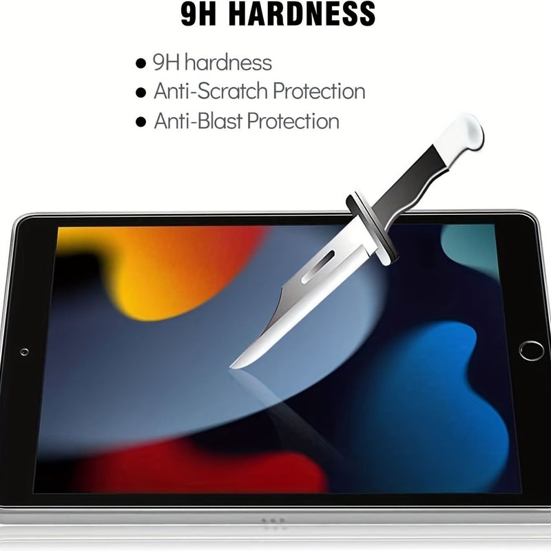 Pack Of 2 Tempered Glass Screen Protectors Compatible With iPad 10.2 8th Generation 2020 High Definition Case Friendly Apple Pencil Compatible Highly Responsive - Image 5