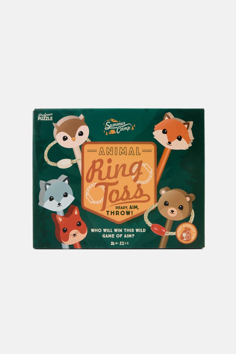 Professor Puzzle Animal Ring Toss Game - Image 1