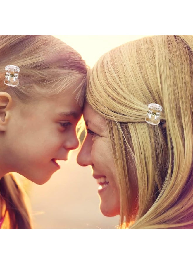 20Pcs Clear Mini Hair Claw Clips for Girls Women Fine Hair Plastic Multifunction Clamp Clips Hair Accessories Gifts - Image 2