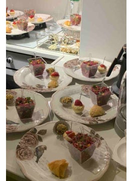Toyfest 25 Pieces Dessert Bowl Without Lid & Appetizer & Salad Bowl & Party Bowl Prism Cubic Bowl 200CC  - Image 4