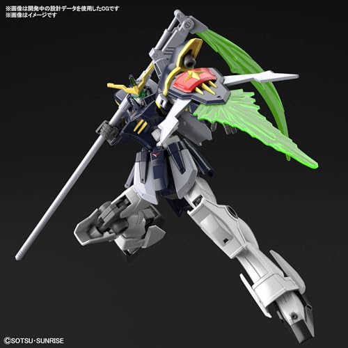BANDAI SPIRITS Bandai Hobby - Mobile Suit Gundam Wing - #239 Gundam Deathscythe, Bandai Spirits HGAC 1/144 Model Kit - Image 4