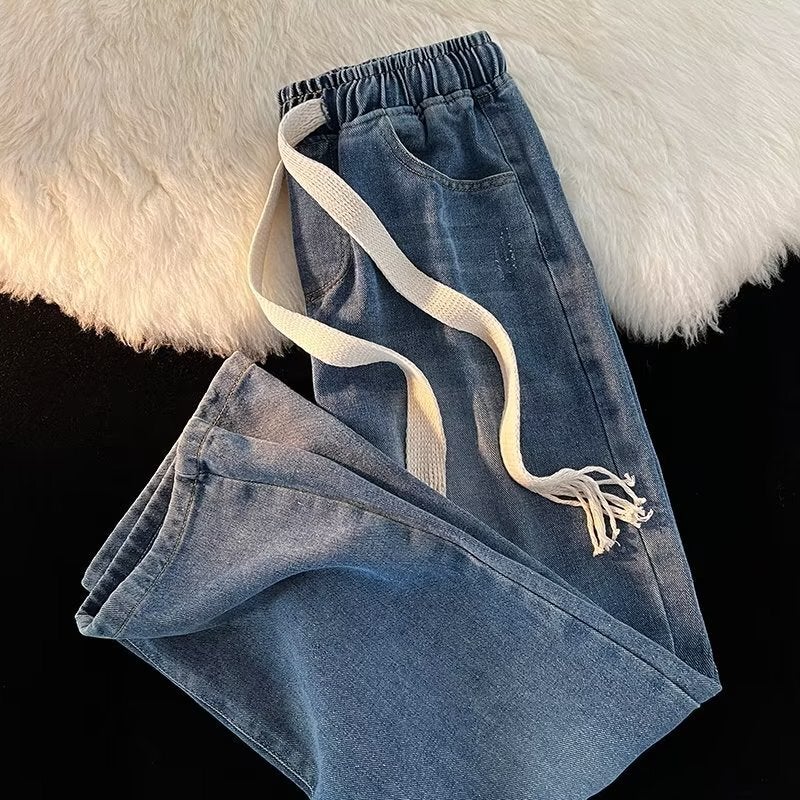 Unisex Casual Daily Denim Jeans - Image 2