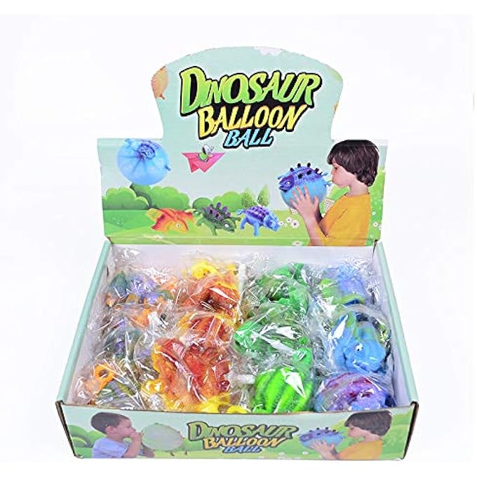 N/B Toy TPR can blow animals vent toys inflatable dinosaur wave ball - Image 3