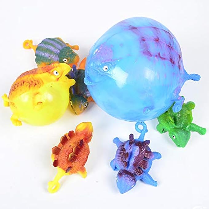 N/B Toy TPR can blow animals vent toys inflatable dinosaur wave ball - Image 2