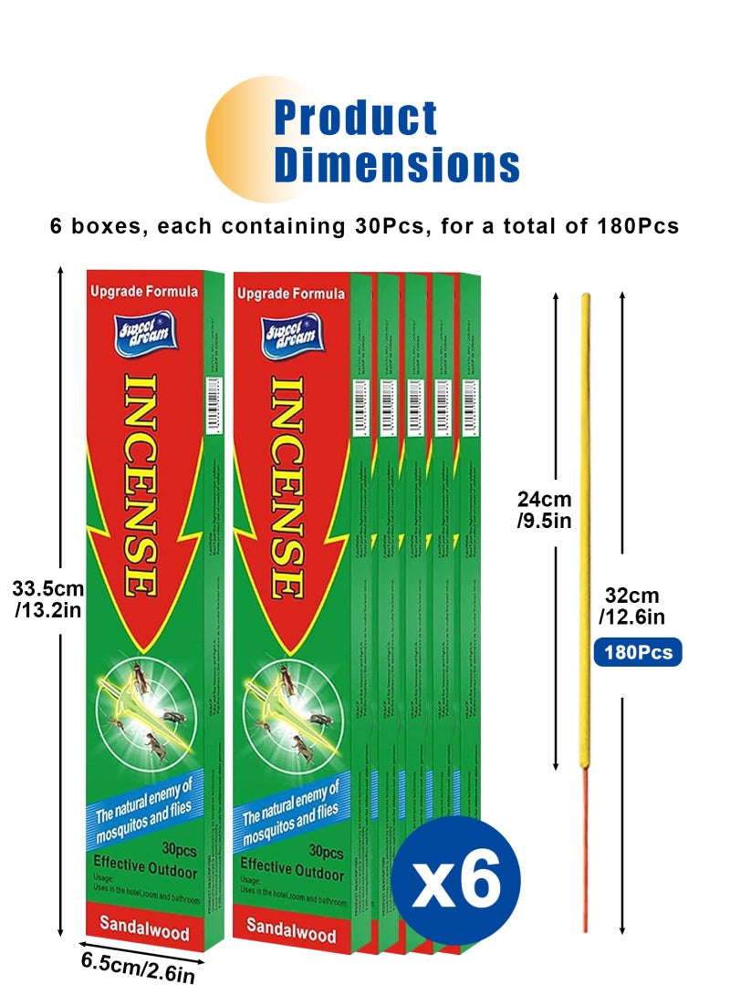 هومار كيت تشمل أعواد البخور التي تقتل البعوض والذباب ما مجموعه 180 عصا مع وقت حبر من 1-2 ساعة تقريبا - Image 3